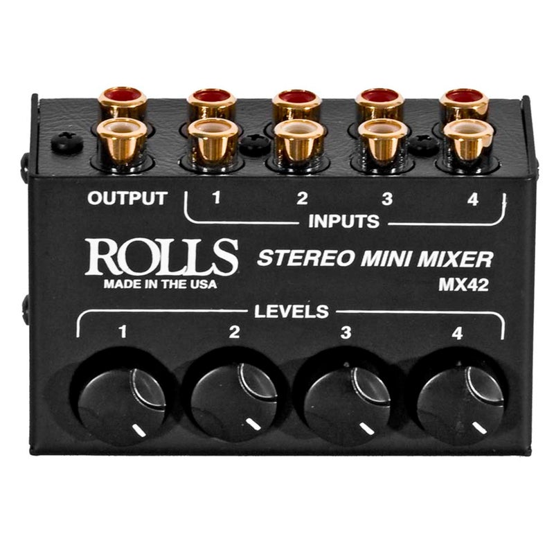Rolls MX42 Stereo Mini Mixer - Image 1